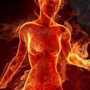 mujer de fuego